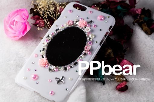 客製化水鑽手機殼-晶瑩夢鏡款