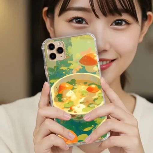 菇菇蔬活湯手機殼設計款客製化訂製IM019：圖片 3