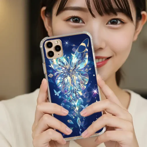銀河蝶舞｜宇宙水晶系 客製化手機殼 M057：圖片 3