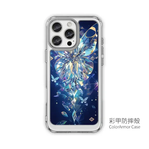 銀河蝶舞｜宇宙水晶系 客製化手機殼 M057：圖片 4