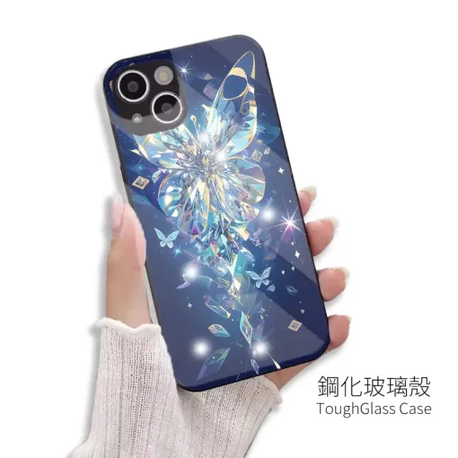 銀河蝶舞｜宇宙水晶系 客製化手機殼 M057：圖片 6
