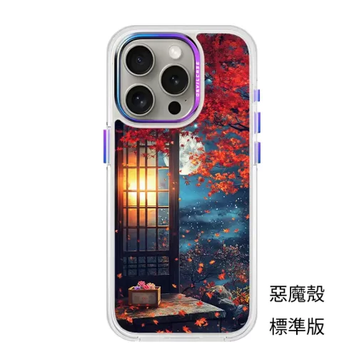 L055設計款客製化訂製秋天楓葉手機殼：圖片 6