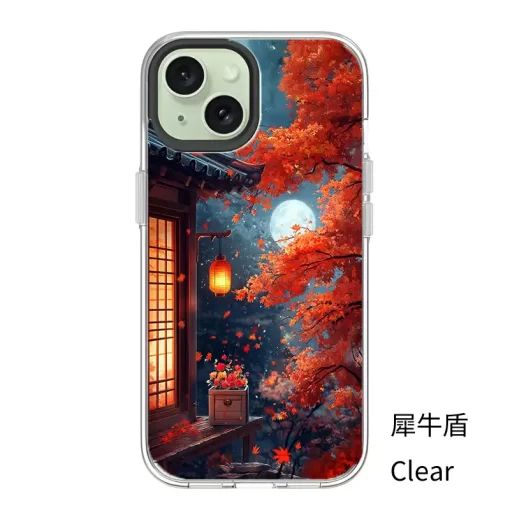 L056設計款客製化訂製秋天楓葉手機殼：圖片 5