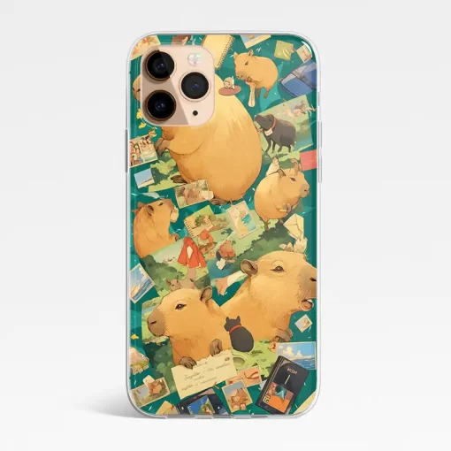 卡皮巴拉客製化手機殼訂製cute101